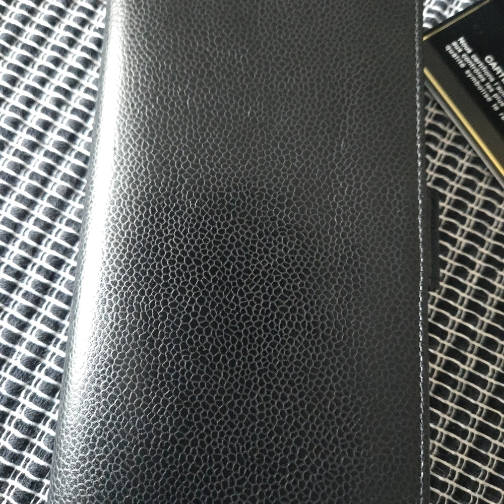 Chane CC Logol Black Leather Wallet - Picture 13 of 17